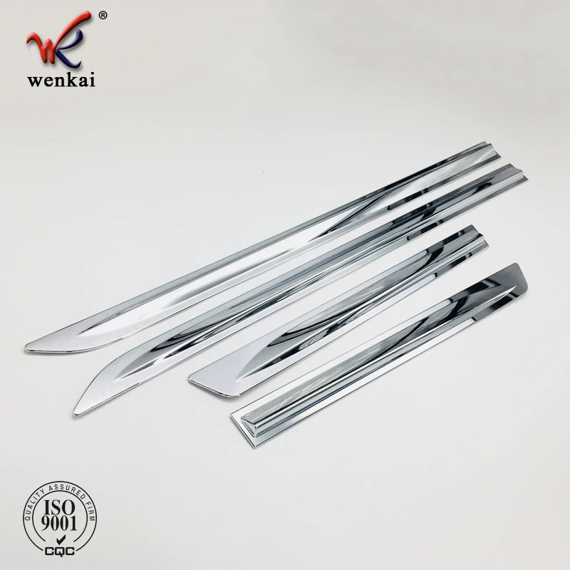 Car Exterior Accessories Chrome Plated ABS  For Infiniti QX50 2018  Side Door Mouldling Cover