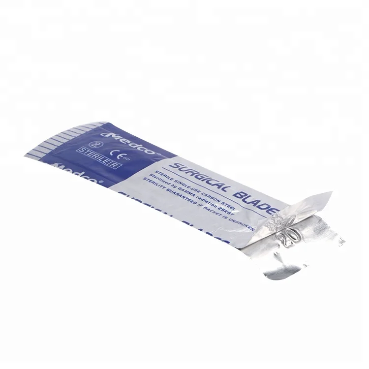 High Quality Medical Sterile Disposable Carbon Steel Surgical Blade