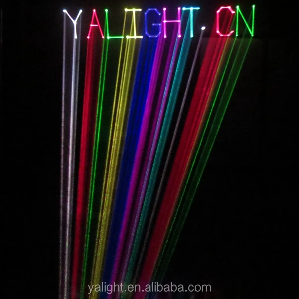 China trading keyboard function 500mw/1W RGB animation laser/writing Laser disco light