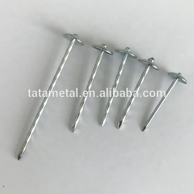 Кровельные гвозди с витой головкой