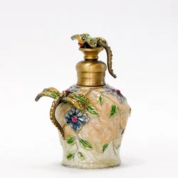 6ml Metal Dragonfly Butterfly Rose Frog Perfume Essential Oil Bottles with stainless Dropper or Bar#57001/57002/57003/57012