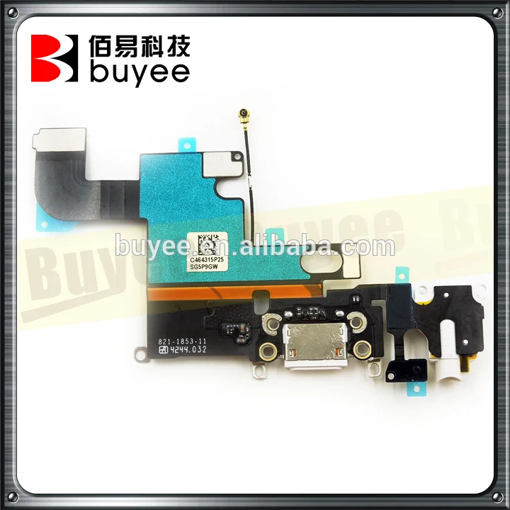 новейших прибытия оригинальное аудио кабель гибкого трубопровода для iphone 6 зарядки порт complete