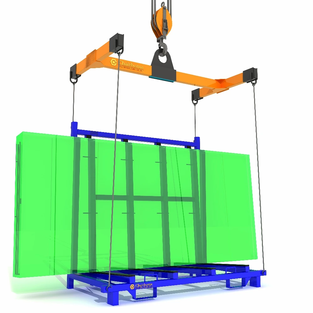 Metal L Frame Custom Transport and Warehouse Storage Racks For Glass Sheet