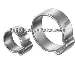 100 1-11/16 дюйма TRIDON, идеальный одиночный зажим для уха, стальные зажимы #917425158 1-5/8 дюйма, зажим для шланга