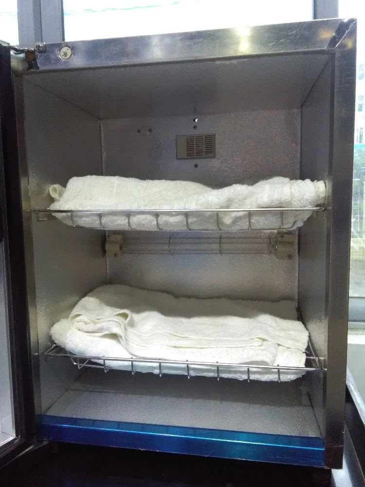 Haihua manufacturer stainless steel barber shop sterilizer beauty salon UV light towel warmer sterilizer