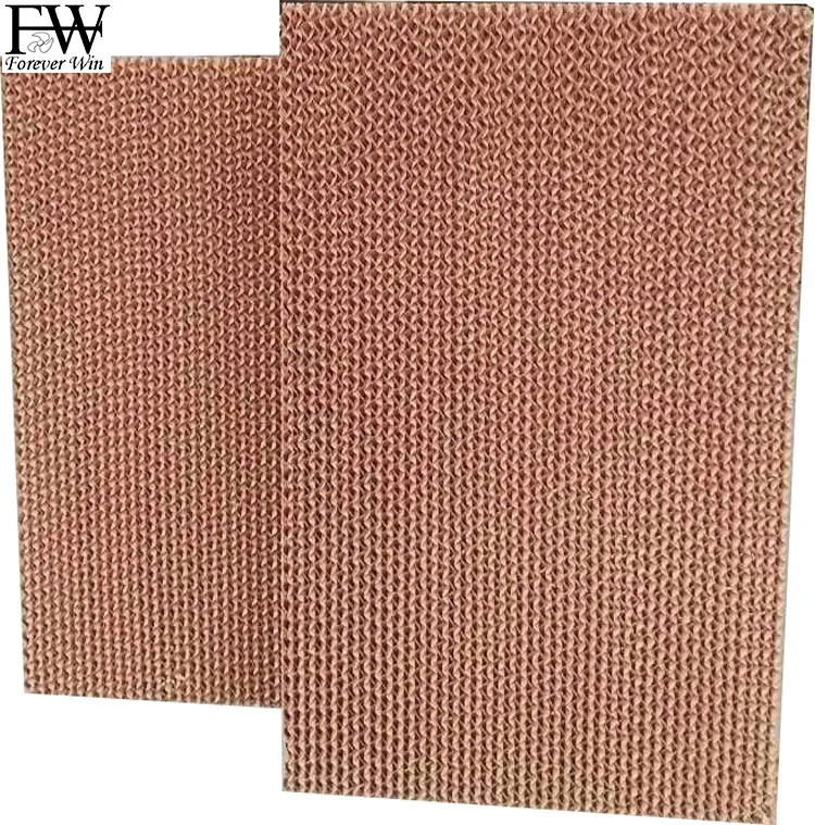 farming climate control equipment aluminum metal frame paper cooling pad for greenhouse