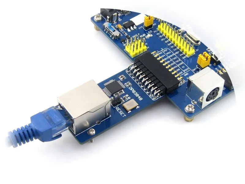 DP83848 Ethernet Board Module 10/100 Mb/s Web Server Module Physical Layer Transceiver Development Board