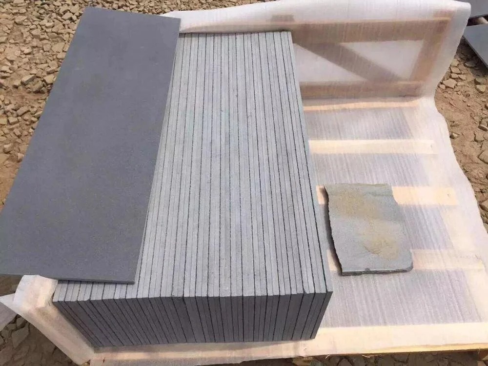 Limestone Swimming Pool Toping Slabs with Edges Carving