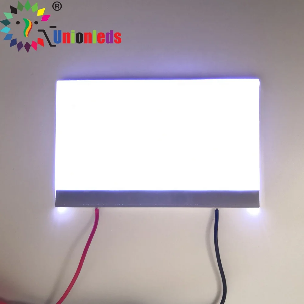  Супер тонкая белая светодиодная подсветка edge lit для номерного знака