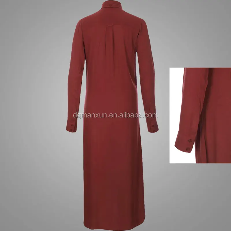 Muslim Women Dress Photos Muslim Clothing Women Dresses Dark Red Shirt