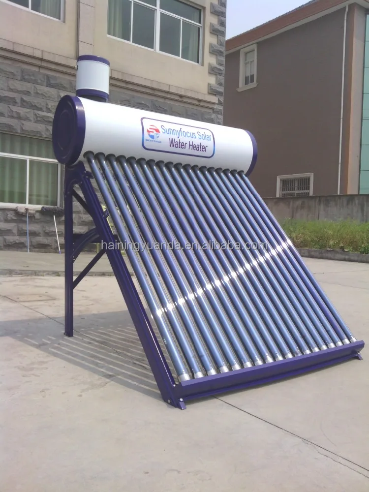 200L Galvanized steel Non-pressure solar hot water heater,solar geyser
