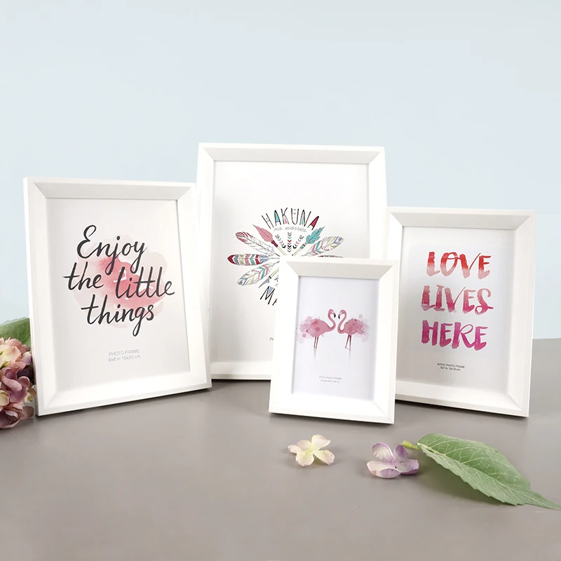 INTCO TM016 New Arrival Tabletop Decoration Plastic Photo Picture Frame