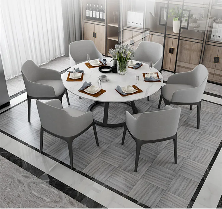 2021 Euro luxury easy clean living room hotel restaurant marble dining table