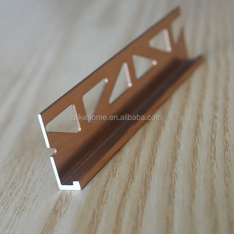 aluminum wall edge trim ceramic tile trim for kitchen corner edge