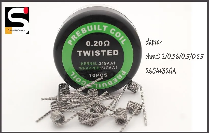 smokehookah vapor coil heat wire heat resistant wire 26GA+32GA