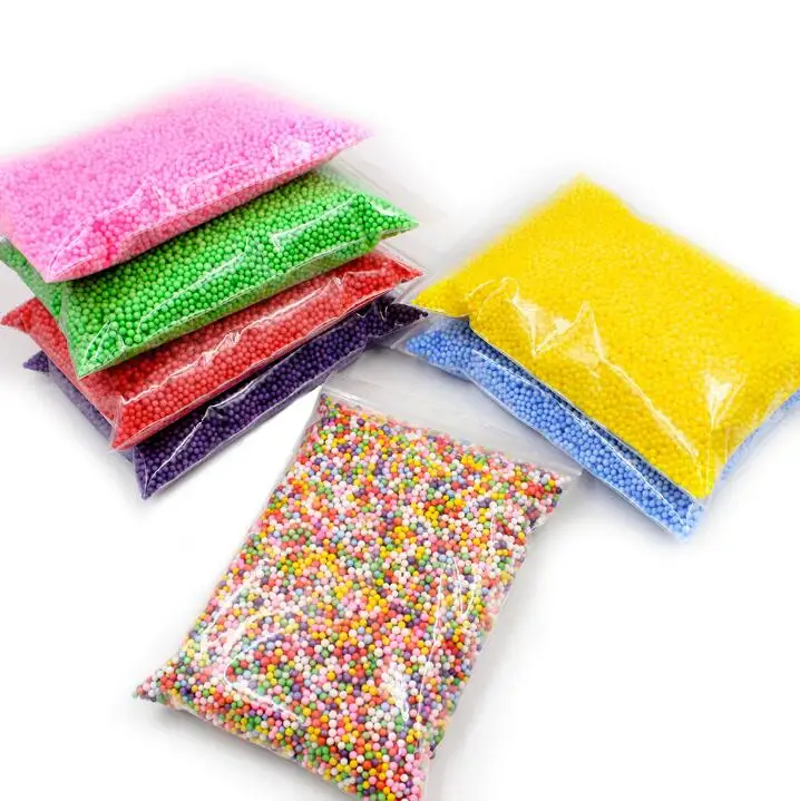 
Manufacturer Polystyrene Styrofoam Foam Balls For Slime Making Kit Fillers Crafts in 9g/bag 