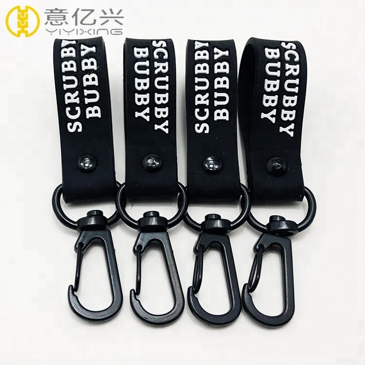 
Superior quality phone small wire rope short rubber lanyard silicone rubber lanyard 