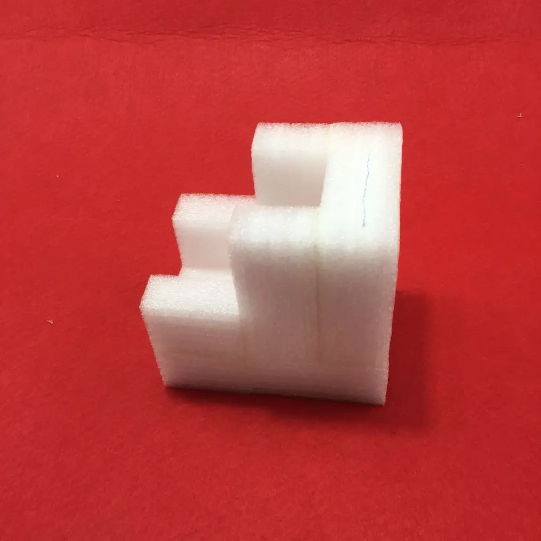 1-50mm environmental protection white epe corner foam protection