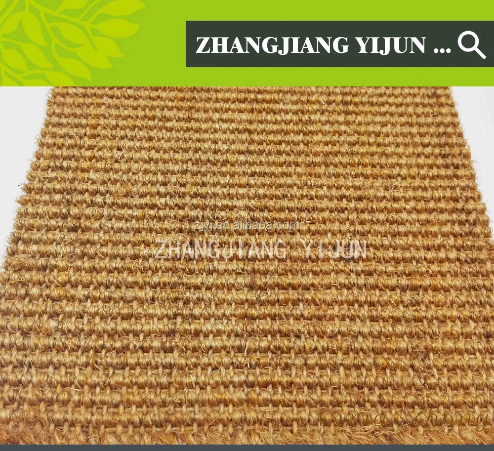 Latex backing natural sisal rug sisal fiber carpet and rugs