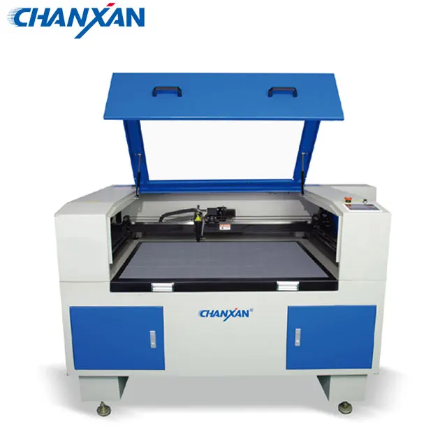CO2 100 watts laser cutter engraving cutting machine with CCD camera/9060 ccd laser cutting machine non metal