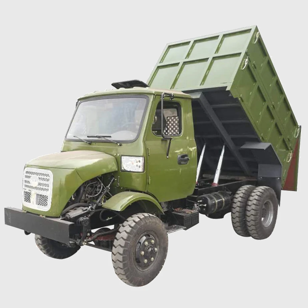 construction diesel mini truck 4x4 dumper wagon vehicle