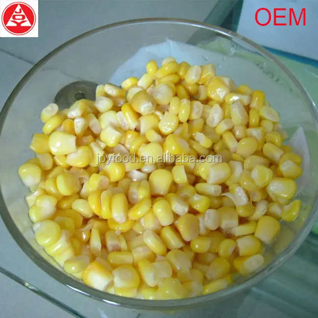 
Natural Food Canned Corn Kernels Canned Sweet Corn in tin 