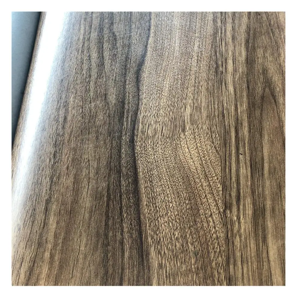 
factory wholesale 30g 40g 45g 50g 60g 65g 70g 80g PU paper for furniture decoration oak wood grain 
