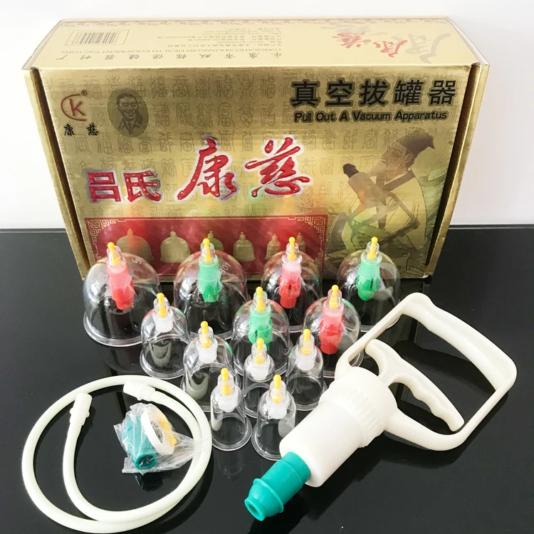 Best QualityChinese Traditional Medical Therapy Product Massage Cupping with Hand Pump