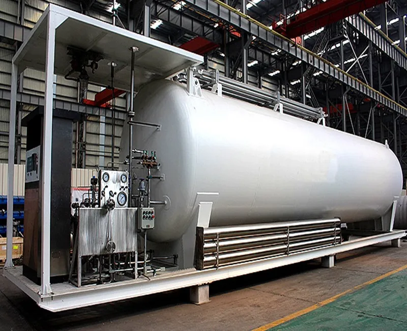 
Skid mounted type mobile LNG filling station 