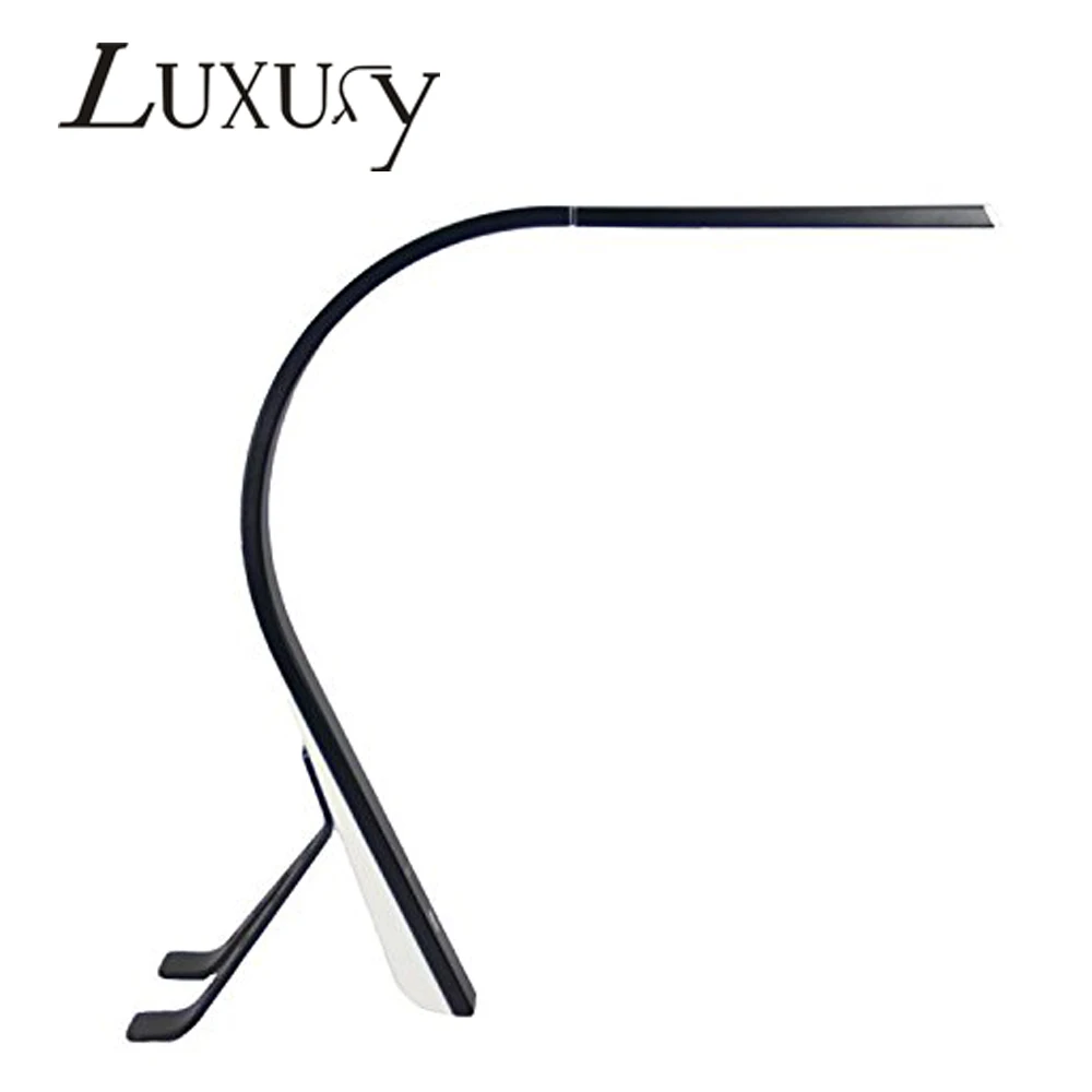 10W Goose neck LED desk lamp USB  port  Aluminium Alloy body 5 steps dimming table lamp