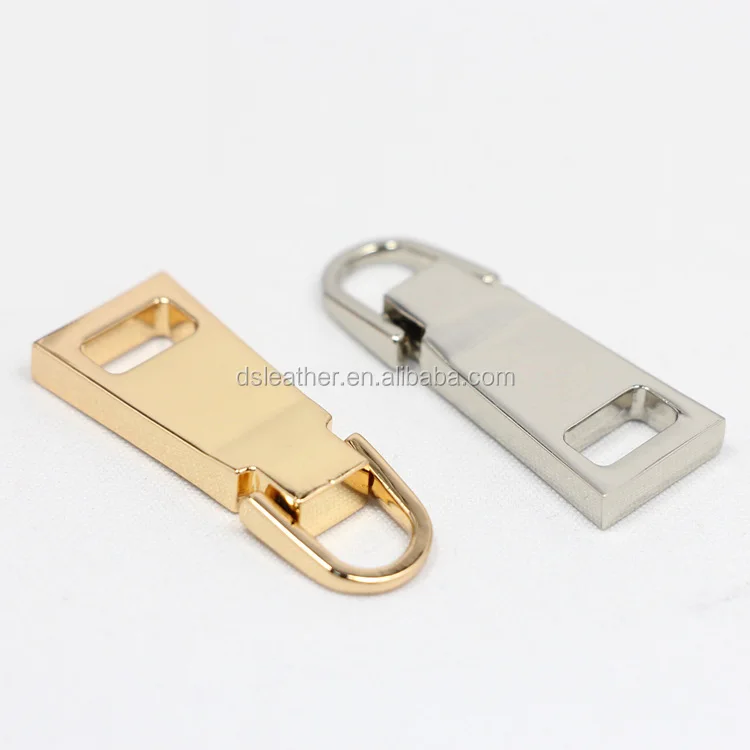 Wholesale Custom Thick Heavy Duty Durable Metal Zipper Puller For Handbags