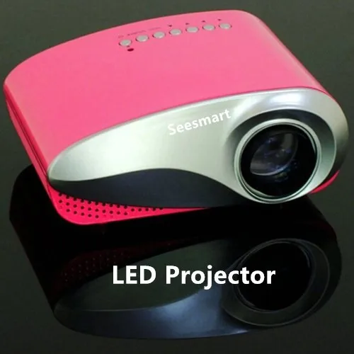 Christmas Sale RD-802 Mini Pico Portable Projector Full HD Home Theater Support For HDMI AV VGA TV