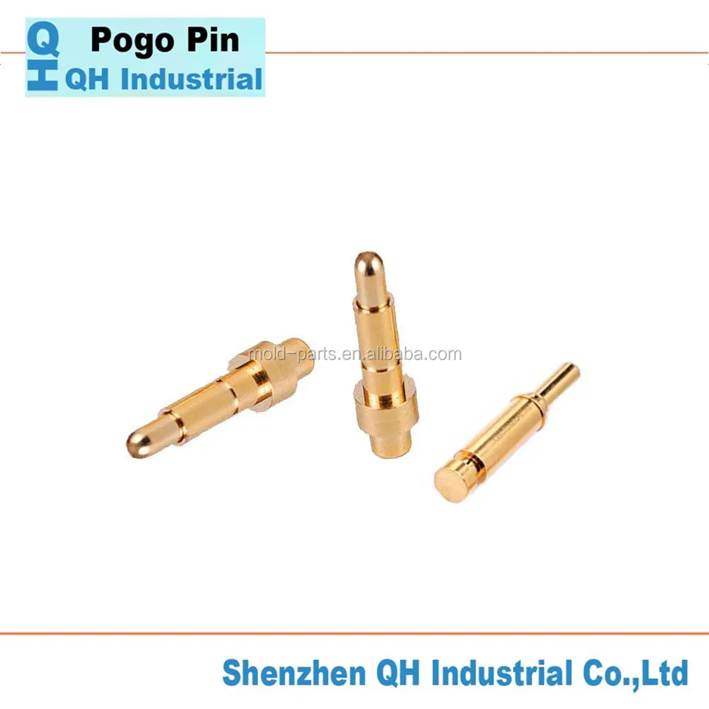QH промышленные RoHS и CE утвержден зарядное устройство pogo контактный разъем с пружиной pin