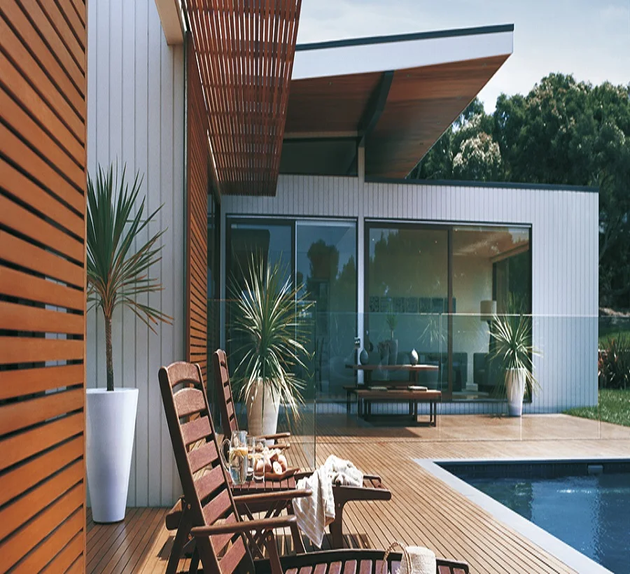 
Australian Fireproof Strong Weatherability Exterior PVC WPC Siding 