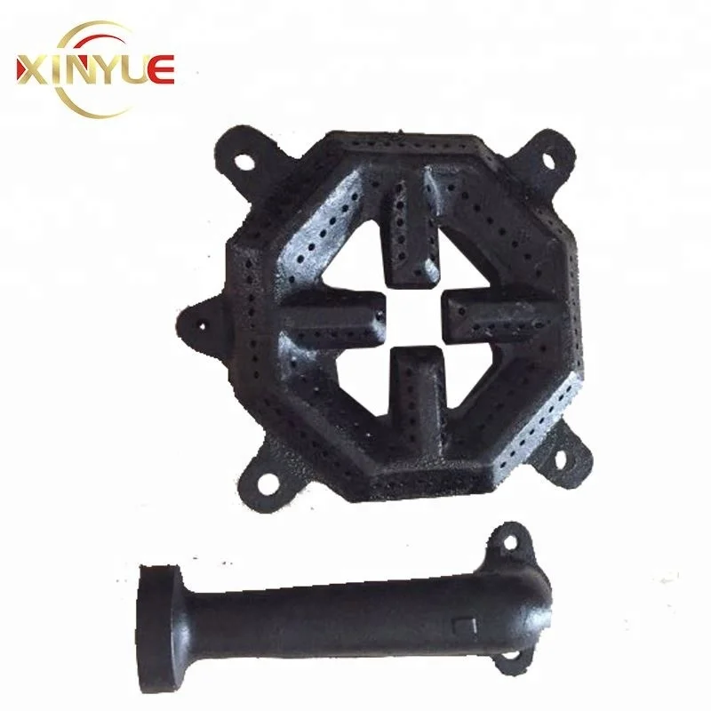 
Camping Large LPG Cooker Stove Cast Iron 2 Ring Gas burner 