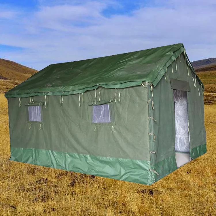 Good quality frame disaster emergency refugee relief army military tent