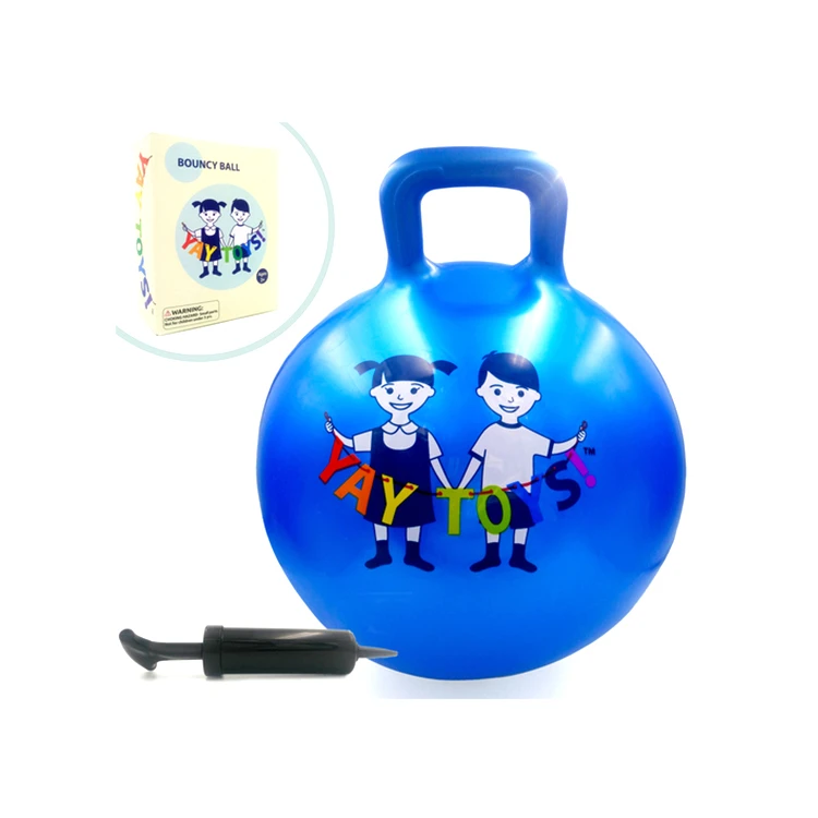 Inflatable toy ball for indoor and outdoor play