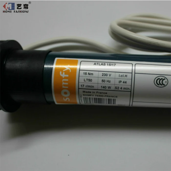 China Supplier Somfy Tubular Motor Electric Roller Blind Motor For Roller Blind Blackout Sunscreen Motorised Window Blinds Motor