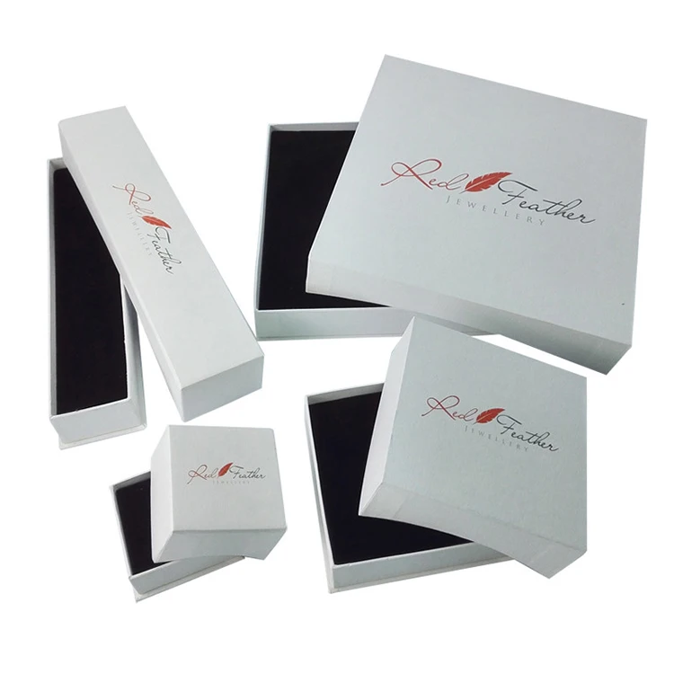 
Hot sale custom logo luxury packaging cardboard jewelry box 