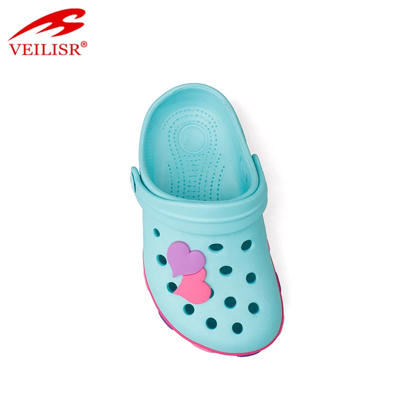 Most popular children beach EVA sandals garden shoes kids clogs