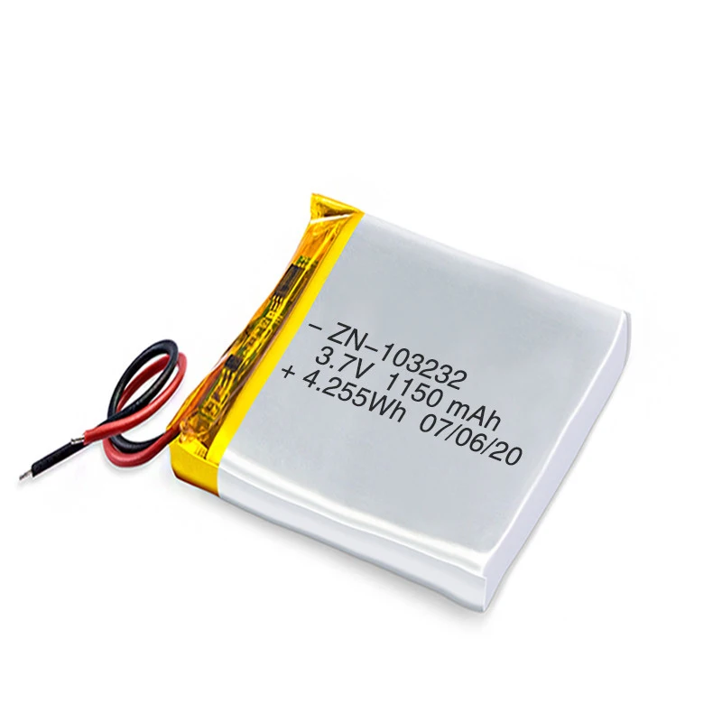 Ультратонкий литий-полимерный аккумулятор толщиной 2 мм, 3,7 в, 1150 мАч, 110 мАч