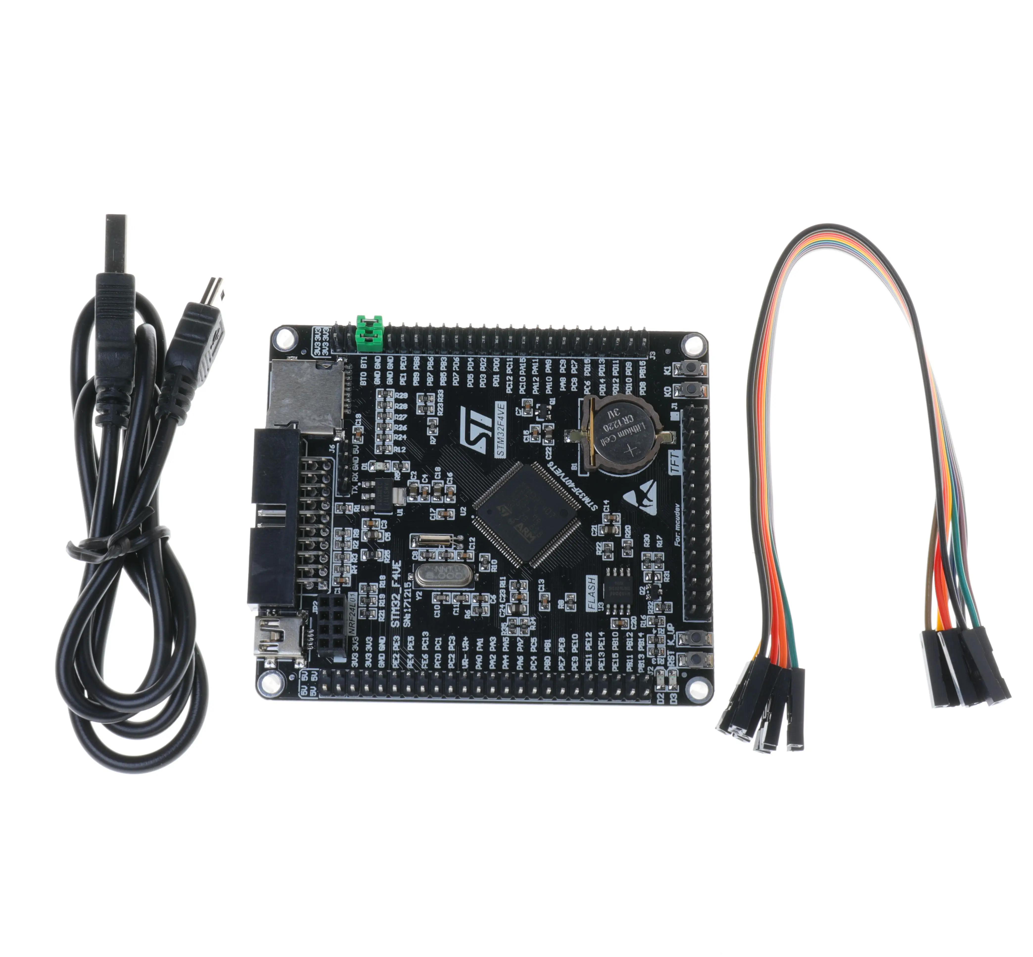 Умная электроника Новый и оригинальный STM32F407VET6 макетная плата Cortex-m4 ядро доска/завод деталя STM32 ARM обучения модуль