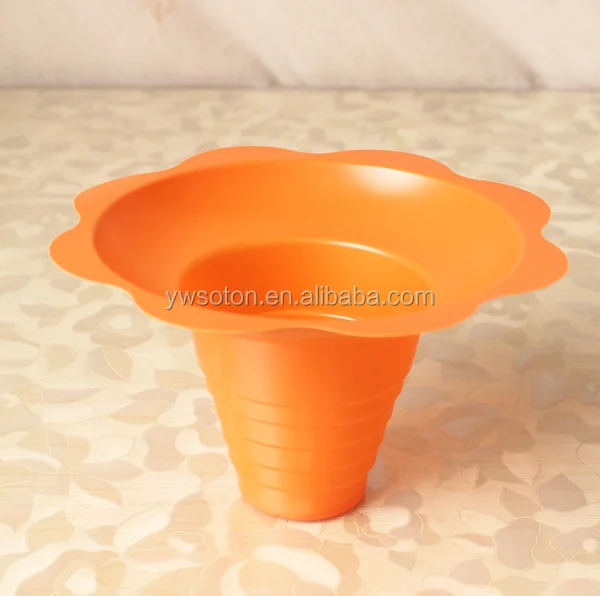 Пластик цветочный поддон/снег конусые аксессуары для скутеров