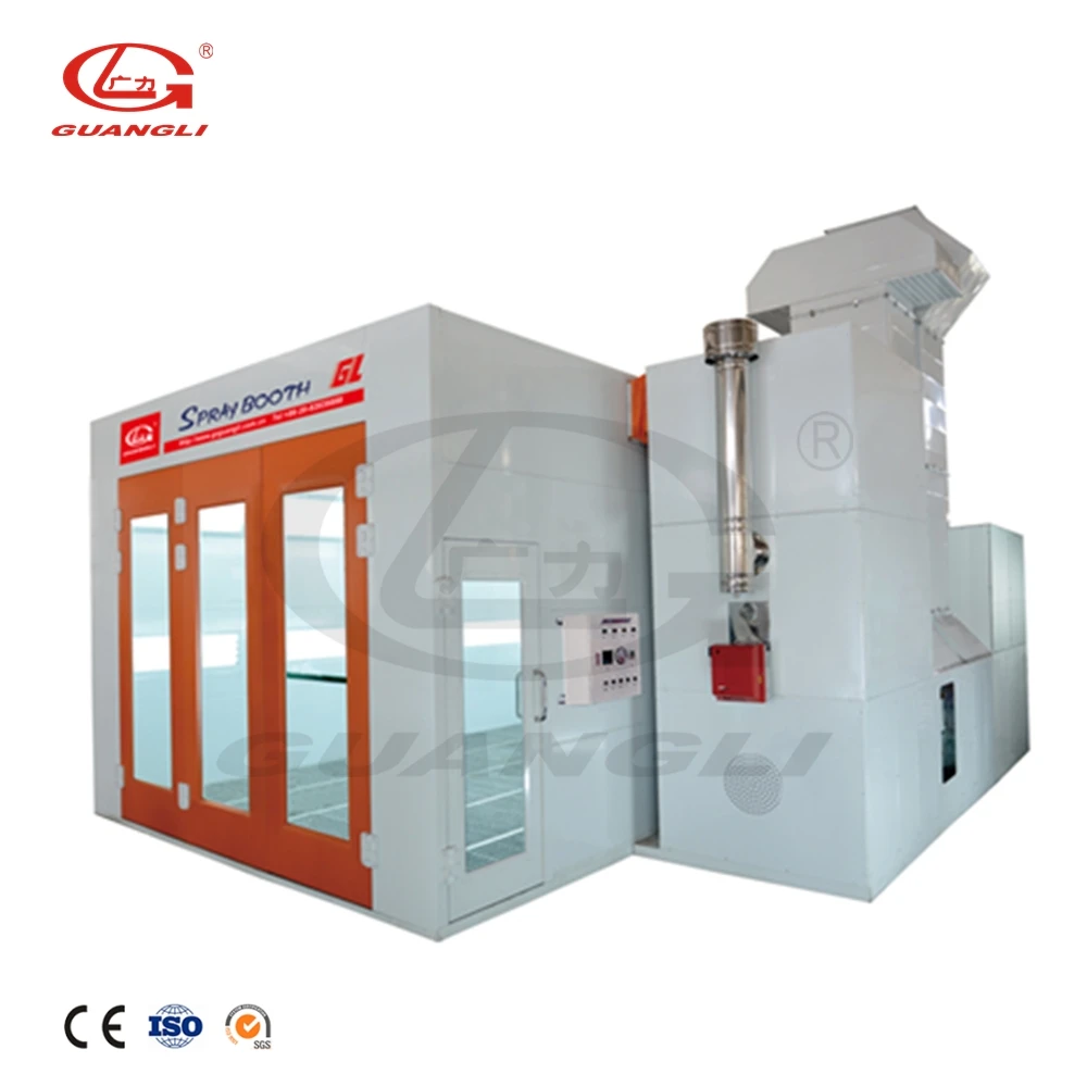 GuangLi  downdraft water-based spray booth for vehicle fast repaire