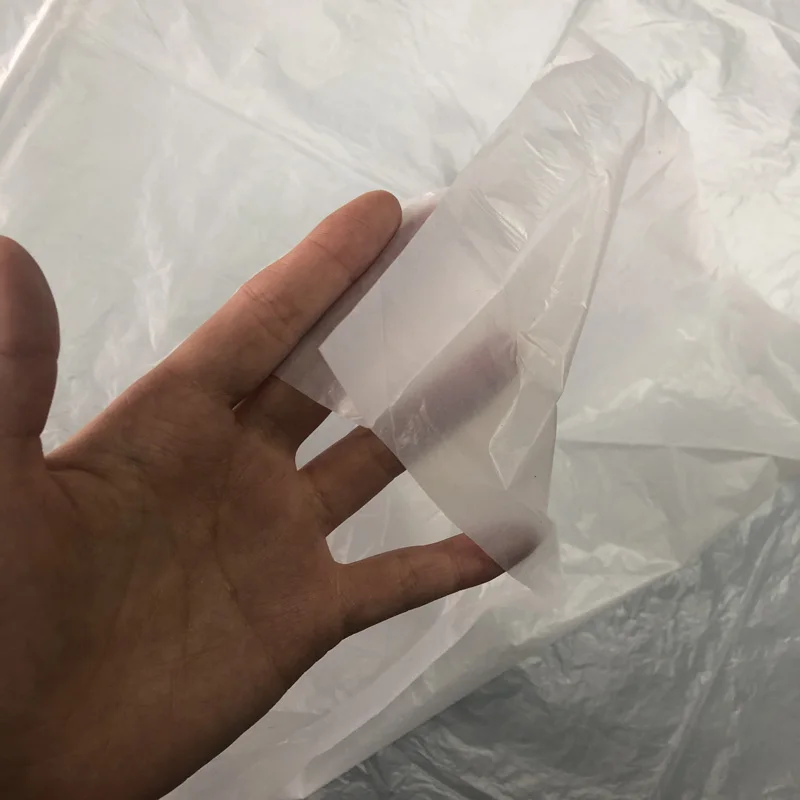 Wholesale Sustainable Biodegradable Compostable PE Disposable Plastic LDPE Bib Apron for Doctor and Salon