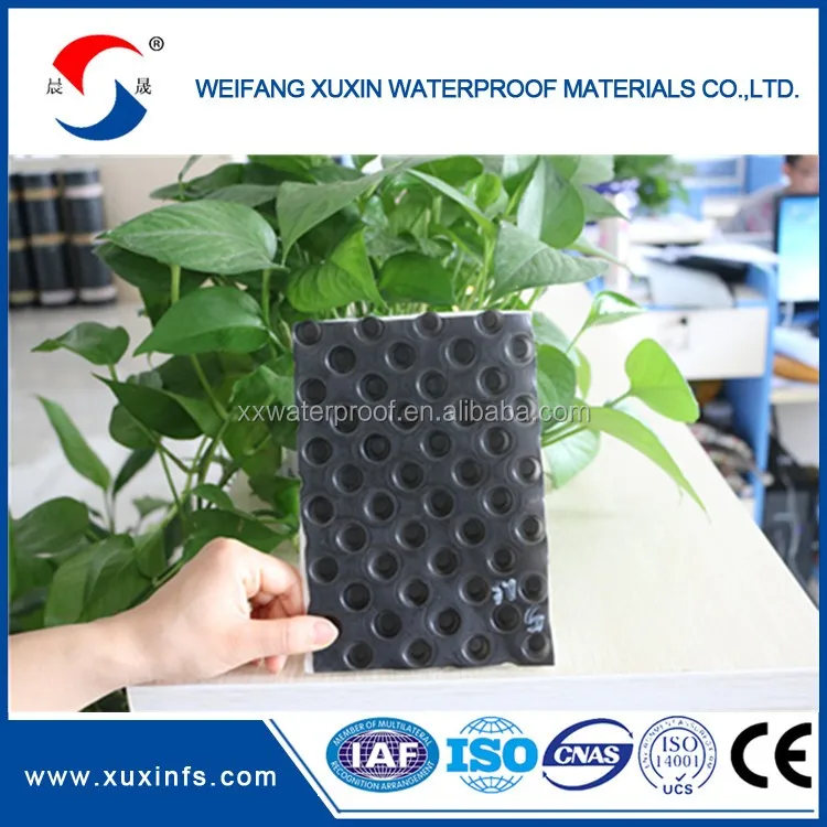 Cheap Dimple Waterproof Drainage Board For Green Roof