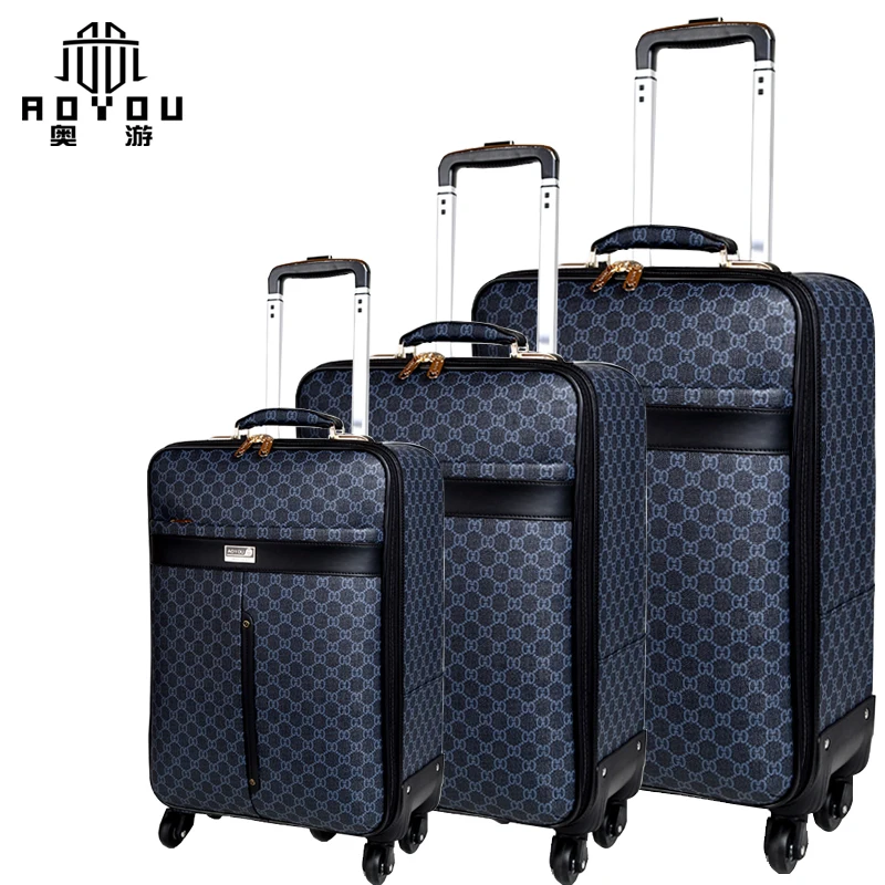 3 шт., дорожные чемоданы на колесиках, 16/20/24 дюймов