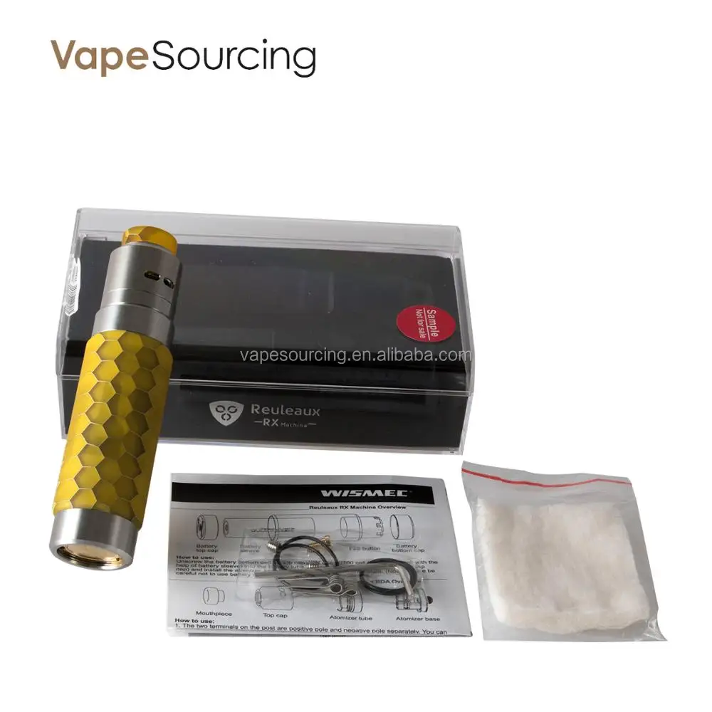 Самый маленький 20700/18650 механический трубчатый мод WISMEC Reuleaux RX Machina