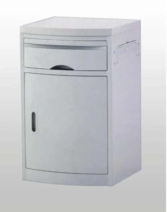 
China Manufacturer Factory Price Solid ABS Hospital Bedside Table D13-2 Medical Bedside Cabinet 