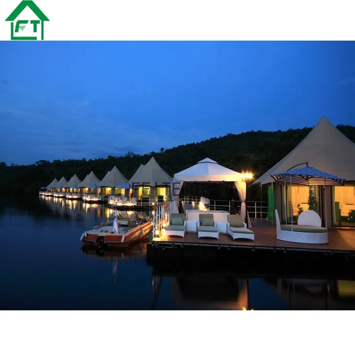 Новый металлический каркас Роскошная курортная палатка Водонепроницаемая глэмпинг палатка для отдыха на открытом воздухе